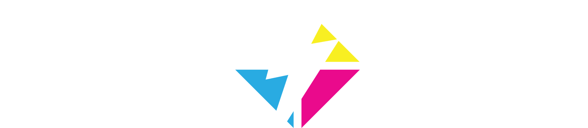 Blazing Visuals wordmark with lightning-bolt monogram