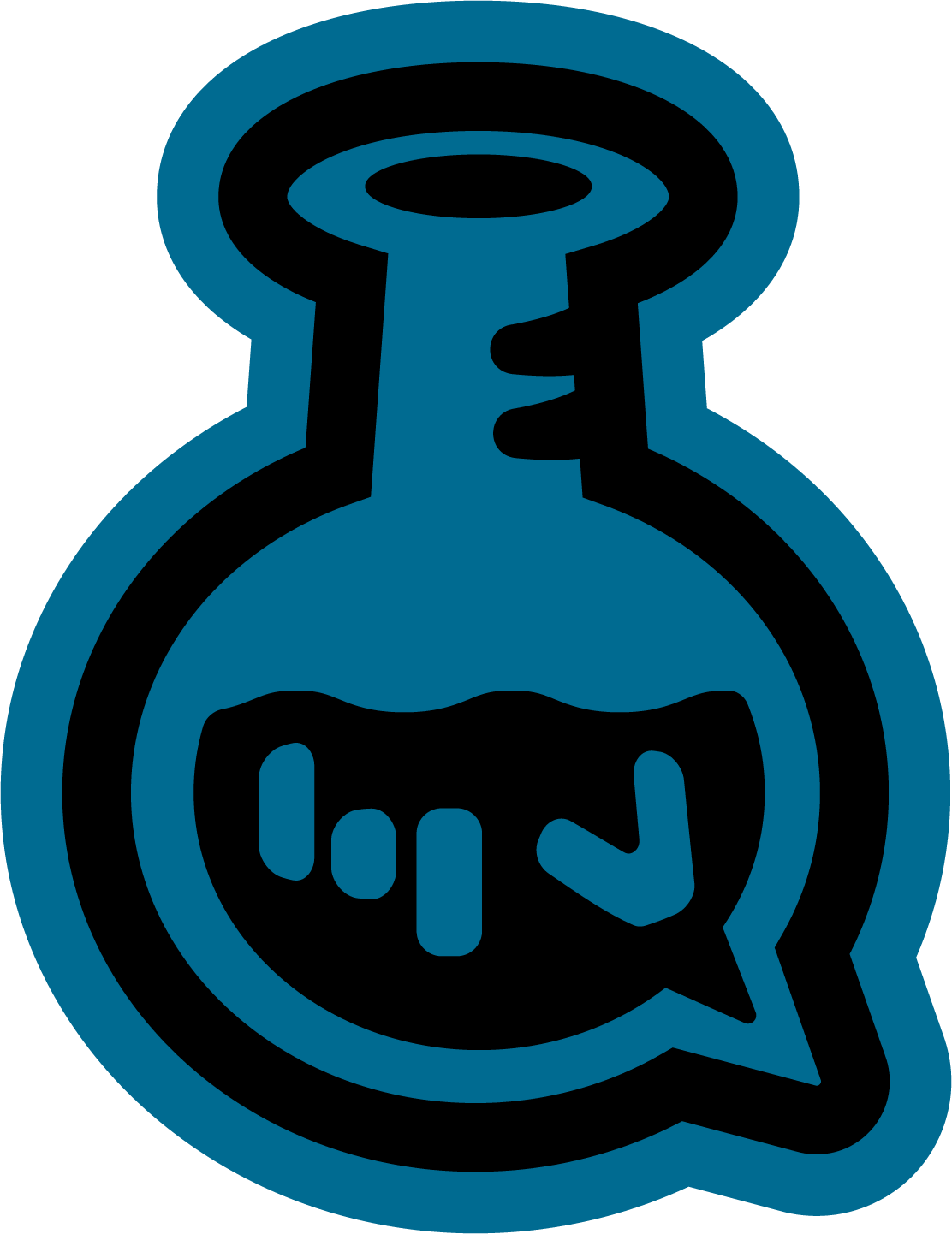 Conversation Lab flask mark