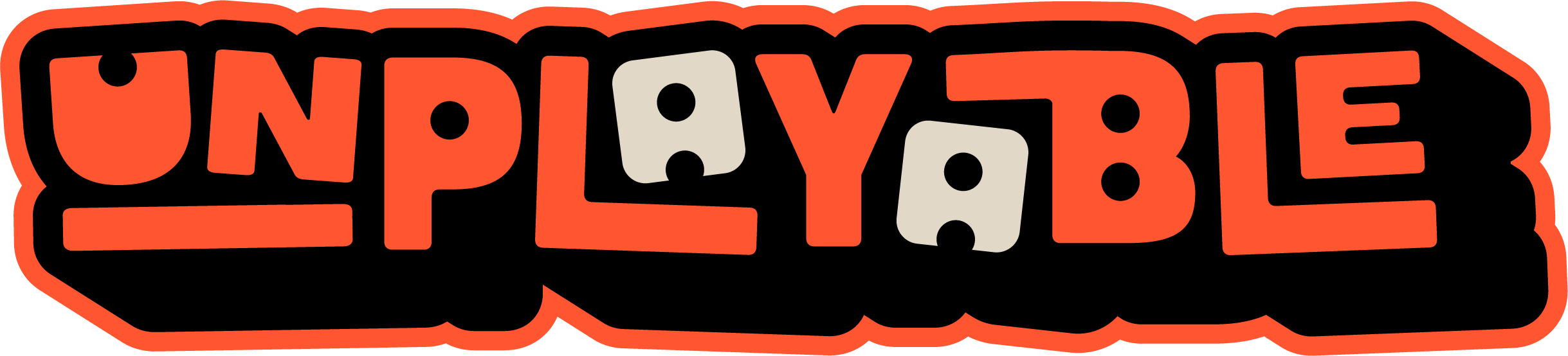 Unplayable wordmark