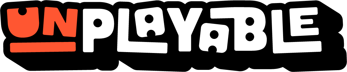 Unplayable wordmark
