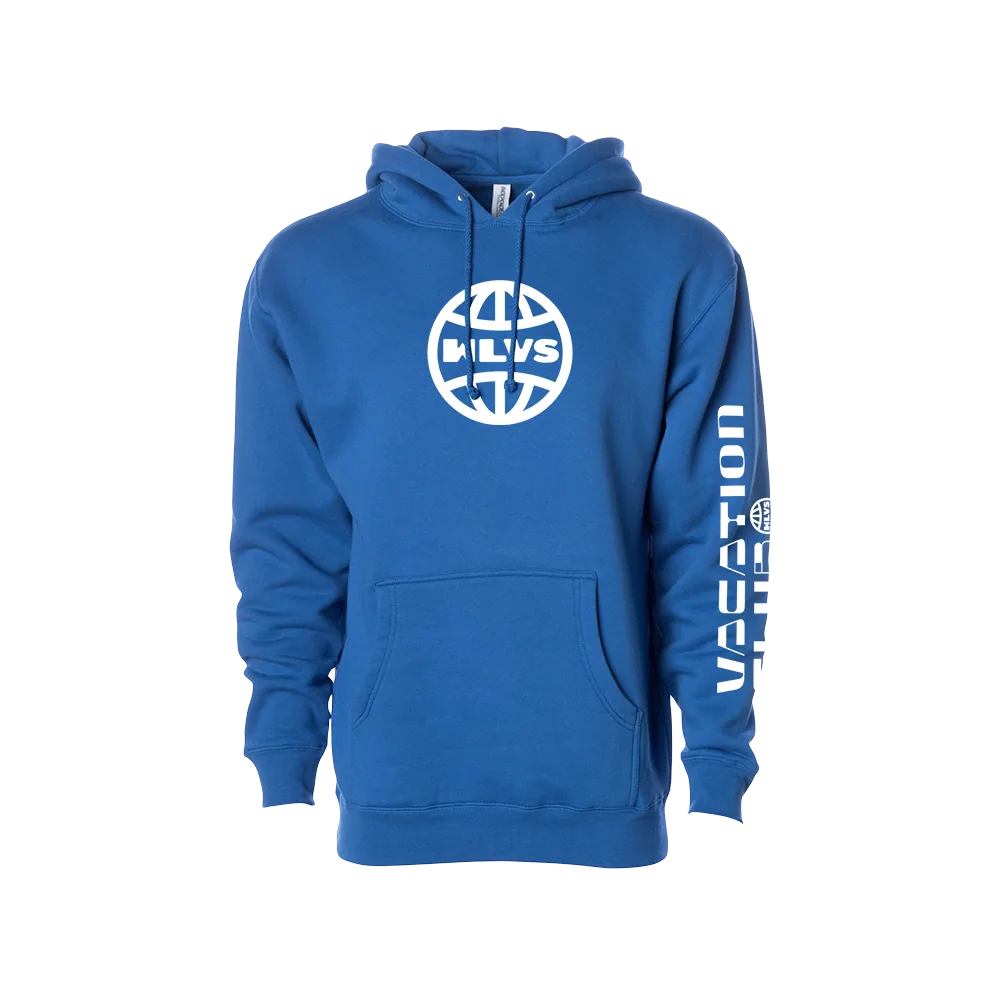 Blue wlvs hoodie