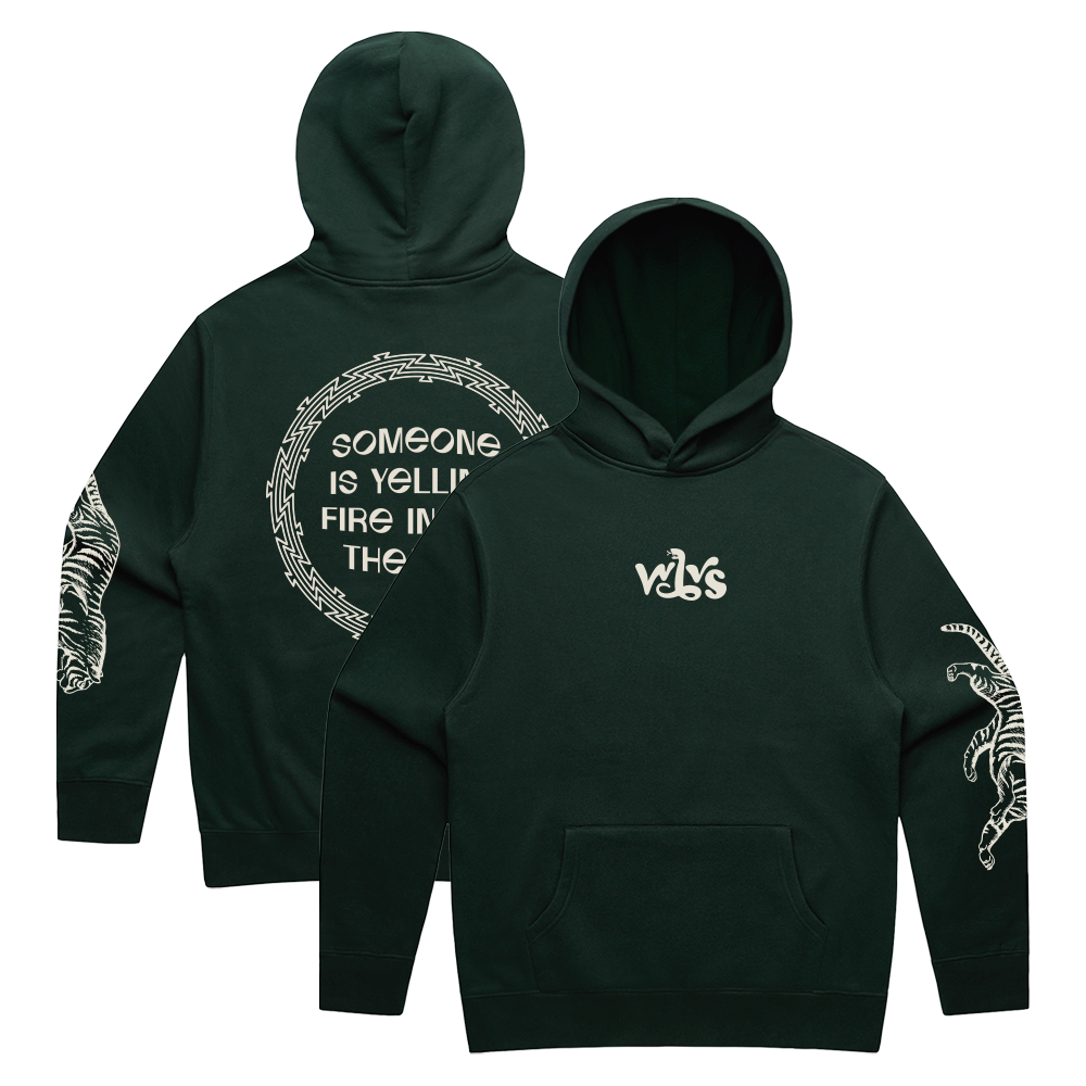 Pair of wlvs hoodies