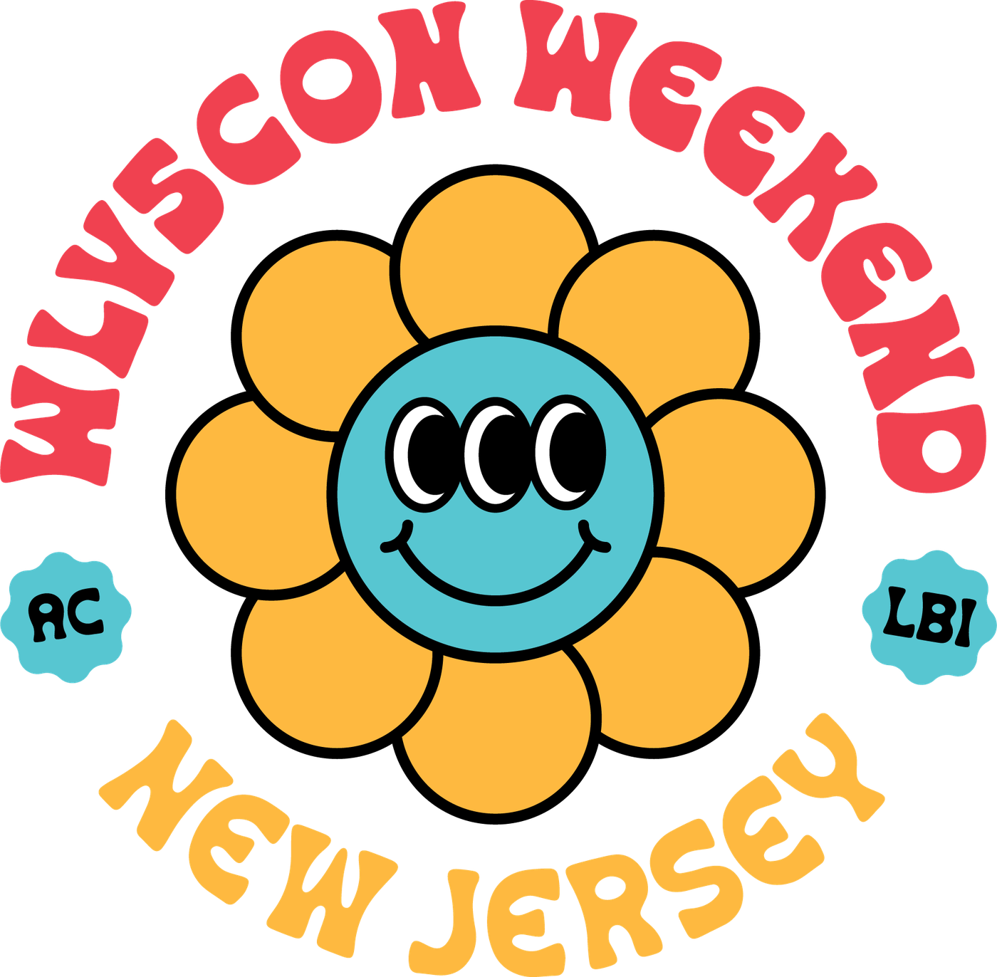 WLVSCON Weekend New Jersey badge